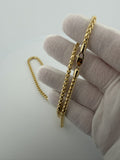 20" 14K Yellow Gold Franco 4mm 37.4g