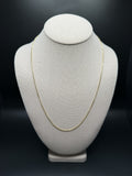 22" 14K Yellow Gold Box 1.5mm 6.0g