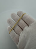 7.5" 14k Yellow Gold Cuban 3mm 5.84g