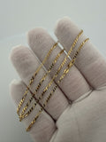 18" 14k Yellow Gold Figaro 2mm 3.24g