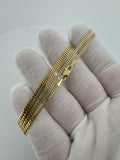 22" 10K Yellow Gold Cuban Chain 2mm 5.65g