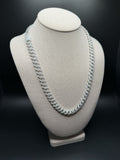 22" 10mm silver moissanite Cuban chain, 18.9ctw D VVS1, 93.5g – Ott Family Jewelry (5)