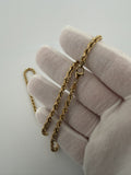 18" 3.5mm 14K yellow gold rope chain, 10.5g (pre-owned) – Ott Family Jewelry (5)