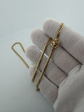 Pre-Owned 18" 14k Yellow Gold Cuban 3mm 14.2g