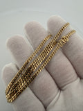 16" 3mm 14K yellow gold Cuban chain, 11.6g (pre-owned) – Ott Family Jewelry (5)