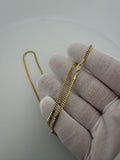 22" 2.5mm solid 10K yellow gold Cuban link chain, 9.05g – Ott Family Jewelry (5)