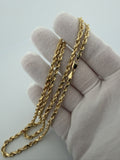 24" 4mm 14K yellow gold rope chain, 30.3g – Ott Family Jewelry (5)