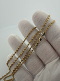 24" 14K Yellow Gold Rope 2mm 9.1g