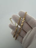20" 14K Yellow Gold Rope 3.5mm 20.0g
