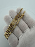 Pre-Owned 18" 14k Yellow Gold Cuban 3mm 14.2g