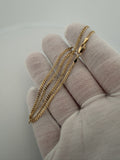 16" 14K Yellow Gold Curb 2mm 3.6g