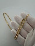 24" 14K Yellow Gold Herme$ 3.5mm 32.0g