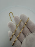 26" 14k Yellow Gold Rope 3mm 20.1g