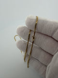 16" 10K Yellow Gold Cuban Chain 2mm 4.4g