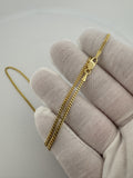 18" 10k Yellow Gold Cuban 2mm 5.66g