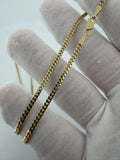 20" 2.5mm solid 10K yellow gold Cuban link chain, 8.3g – Ott Family Jewelry (6)