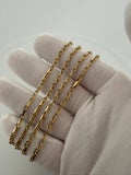 24" 14K Yellow Gold Heavy Fancy Anchor 2.5mm 16.1g