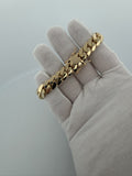 18K 12mm Handmade Miami Cuban