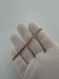 7.5" 4mm 14K yellow gold Cuban bracelet, 8.95g (pre-owned) – Ott Family Jewelry (6)
