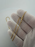18" 14K Yellow Gold Franco 1.5mm 3.93g