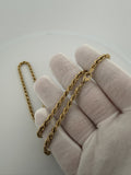 18" 3.5mm 14K yellow gold rope chain, 10.5g (pre-owned) – Ott Family Jewelry (6)