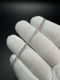 7" 14K White Gold 2.00ctw E-F VS Lab Diamond Tennis EGL Certified – 2mm – 4.3g