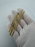 20" 14k Yellow Gold Cuban 3mm 14.95g