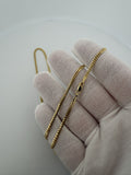 20" 2.5mm solid 14K yellow gold Cuban link chain, 9.51g – Ott Family Jewelry (6)