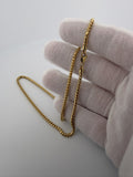 16" 14K Yellow Gold Franco 2.5mm 15.6g