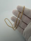 16" 14K Yellow Gold Rounded Box 2mm 3.04g