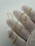 20" 14K Yellow Gold Rolo 2mm 2.0g