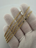 20" 2.5mm 14K yellow gold rope chain, 9.5g – Ott Family Jewelry (6)