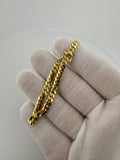 7 inch 5mm Cuban link bracelet in 14K yellow gold, 14.6g, view 6 - Ott Family Jewelry