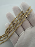 24" 3mm 14K yellow gold rope chain, 18.3g – Ott Family Jewelry (6)
