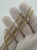 24" 2mm 14K yellow gold rope chain, 9.0g – Ott Family Jewelry (6)
