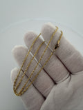 16" 1.5mm 14K yellow gold rope chain, 1.23g – Ott Family Jewelry (6)