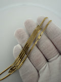 22" 2.5mm solid 10K yellow gold Cuban link chain, 9.2g – Ott Family Jewelry (6)