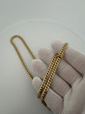 Pre-Owned 22" 14k Yellow Gold Cuban 5mm 43.2g
