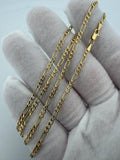 20 inch 2.5mm Figaro chain in 14K yellow gold, 2.4g, view 6 - Ott Family Jewelry
