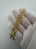 26" 14k Yellow Gold Cuban 2.5mm 13.14g