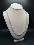 24" 5mm silver moissanite tennis chain, 51ctw D VVS1, 41.3g – Ott Family Jewelry (6)