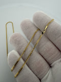 18" 1.75mm solid 10K yellow gold Cuban link chain, 4.6g – Ott Family Jewelry (6)