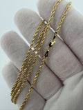 18" 2mm 14K yellow gold rope chain, 6.93g – Ott Family Jewelry (6)