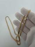 Pre-Owned 25" 14k Yellow Gold Franco 3mm 34.85g