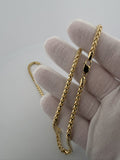 22" 14K Yellow Gold Franco Chain 4mm 39.62g