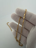 20" 14K Yellow Gold Fancy Cable 3mm 5.4g
