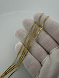 26" 1.75mm solid 10K yellow gold Cuban link chain, 6.6g – Ott Family Jewelry (6)