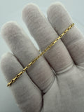 7.5" 14k Yellow Gold Herme$ Link 2mm 3.26g
