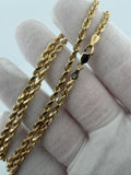 20" 14K Yellow Gold Rope 3.5mm 20.0g
