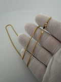 18" 14K Yellow Gold Bismark 2mm 3.8g
